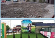 Pocket Park before and after